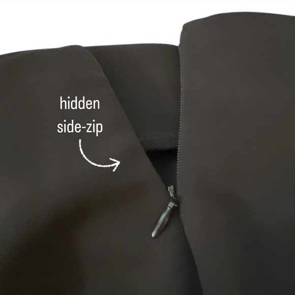 NEW 💯 SNDYS Viola Black High Rise Crepe Pants Flare XS - Picture 5 of 14